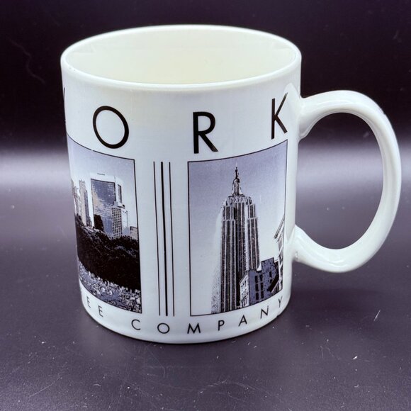 Starbucks Barista City Scenes Series New York Vintage Coffee Mug 2003 16 ounce - Picture 3 of 7